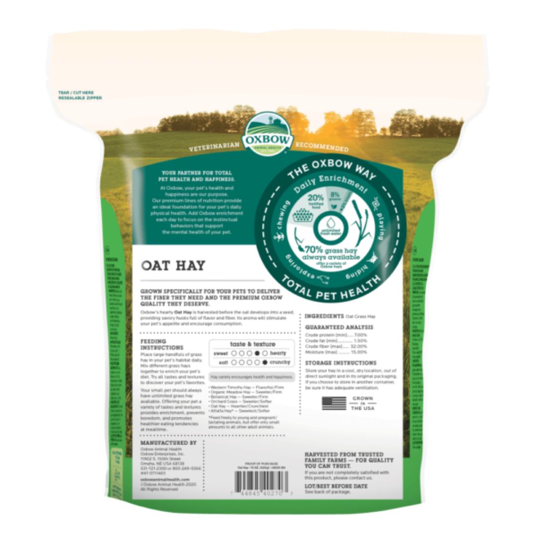 Oxbow Oat Hay - 15oz